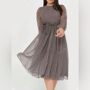 New Plus Size MIDI dress